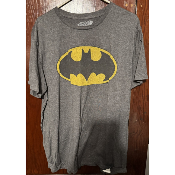 Batman Character T Shirt Men's Sz XL Gray DC Comics Old Navy - Picture 1 of 11